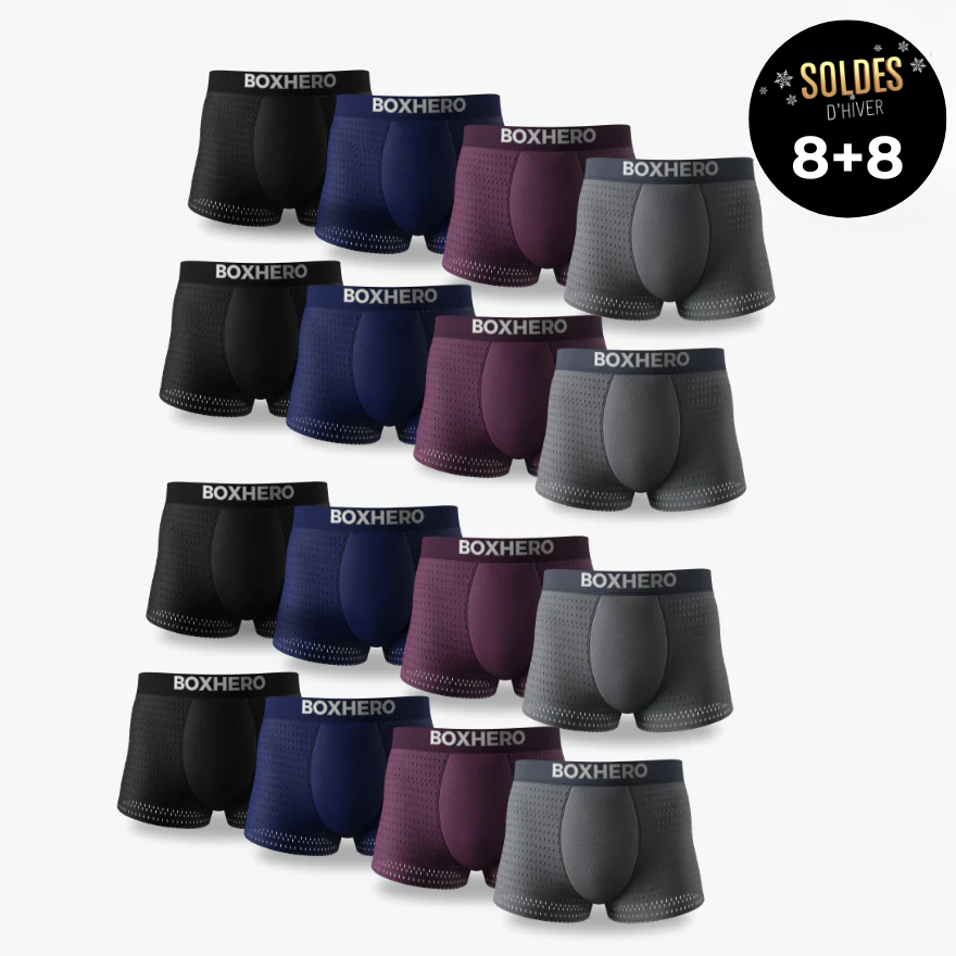 PACK DE 16 BOXERS BOXHERO 1.0